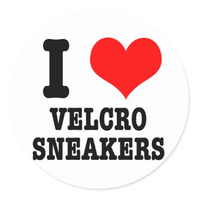 funny velcro shoes