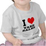 I HEART (LOVE) YARD SALES t-shirts