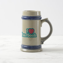 I Heart / Love Yearbook Mugs