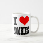 I HEART (LOVE) ZOMBIES MUG I HEART (LOVE) ZOMBIES MUG