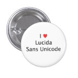 I heart Lucida Sans Unicode Pin