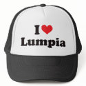 I Heart Lumpia hats