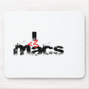 I Heart MAcs (red) mousepads by DouglasArnaudin I Heart MAcs (red) mousepads