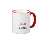 I Heart Maddox mug. mugs