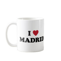 I Heart Madrid Spain Coffee Mug