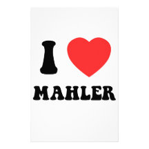 I Heart Mahler Stationery