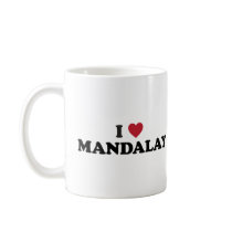 I Heart Mandalay Myanmar Mug