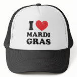 I Heart Mardi Gras Trucker Hat