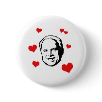 I HEART MCCAIN T-SHIRT buttons