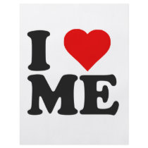 I HEART ME 80's FUNNY VINTAGE CARD Valentine's Day Flyer