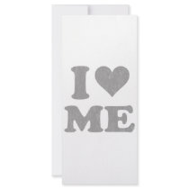 i heart me personalized rack card