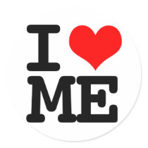I Heart Me Stickers