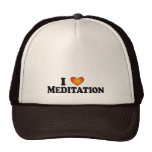 I (heart) Meditation - Lite Multi-Products Hats