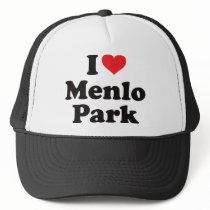 I Heart Menlo Park hats