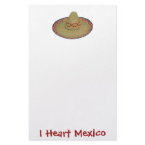 I Heart Mexico Stationery Paper