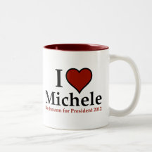 I Heart Michele Bachmann Mug