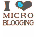 I Heart Micro Blogging shirt