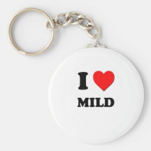 I Heart Mild Key Chains