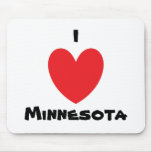 I Heart Minnesota Mousepad