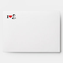 I HEART MITT ROMNEY 2012 ENVELOPE