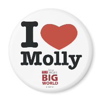 I Heart Molly Magnet