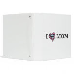 I Heart Mom 3 Ring Binder