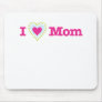 I heart Mom LOVE MOM Mouse Pads