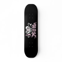 I Heart Mom  Pink Skateboard