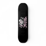 I Heart Mom  Pink Skateboard
