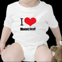 I heart Mommy best design t-shirts