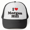 I Heart Morgan Hill hats
