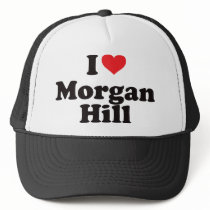 I Heart Morgan Hill hats