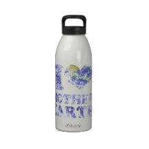I heart Mother Earth Liberty Water Drink Bottle Reusable Water Bottles