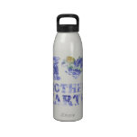I heart Mother Earth Liberty Water Drink Bottle Reusable Water Bottles
