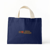 I Heart Mud Baths Tote Bags