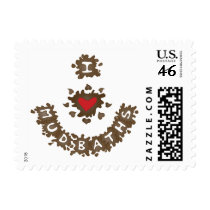 I Heart Mud Baths postage by Sensato I Heart Mud Baths postage