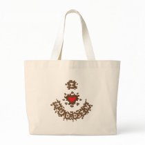 I Heart Muddin Tote Bags