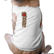 I Heart Muddin Doggie Tee Shirt