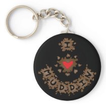 I Heart Muddin Key Chain