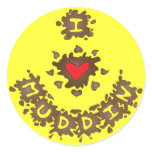 I Heart Muddin stickers