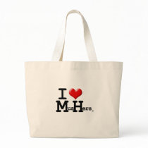 I Heart Mushers bags by mushmush I Heart Mushers bags