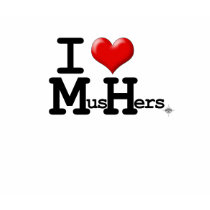 I Heart Mushers t-shirts by mushmush I Heart Mushers t-shirts
