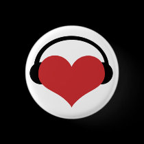 I Heart Music buttons