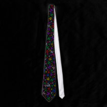I Heart Music Color Tie.