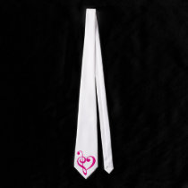 I Heart Music Red Tie ties