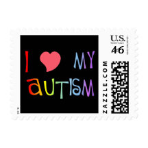 I Heart My Autism Stamps