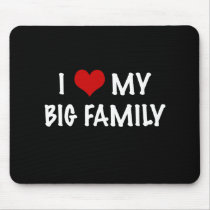 I Heart My Big Family mousepads by Scrappintwins I Heart My Big Family mousepads