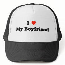 I Heart My Boyfriend Hat by teestyles I Heart My Boyfriend Hat