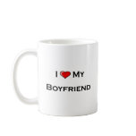 I (heart) my boyfriend  Mug