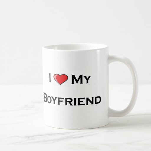 I (heart) my boyfriend  Mug